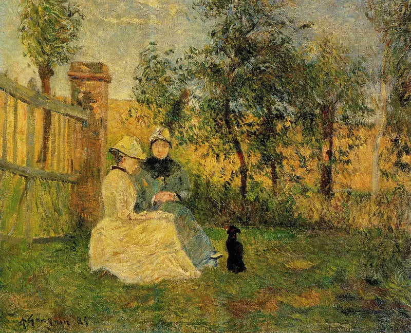 Gesprek - Paul Gauguin