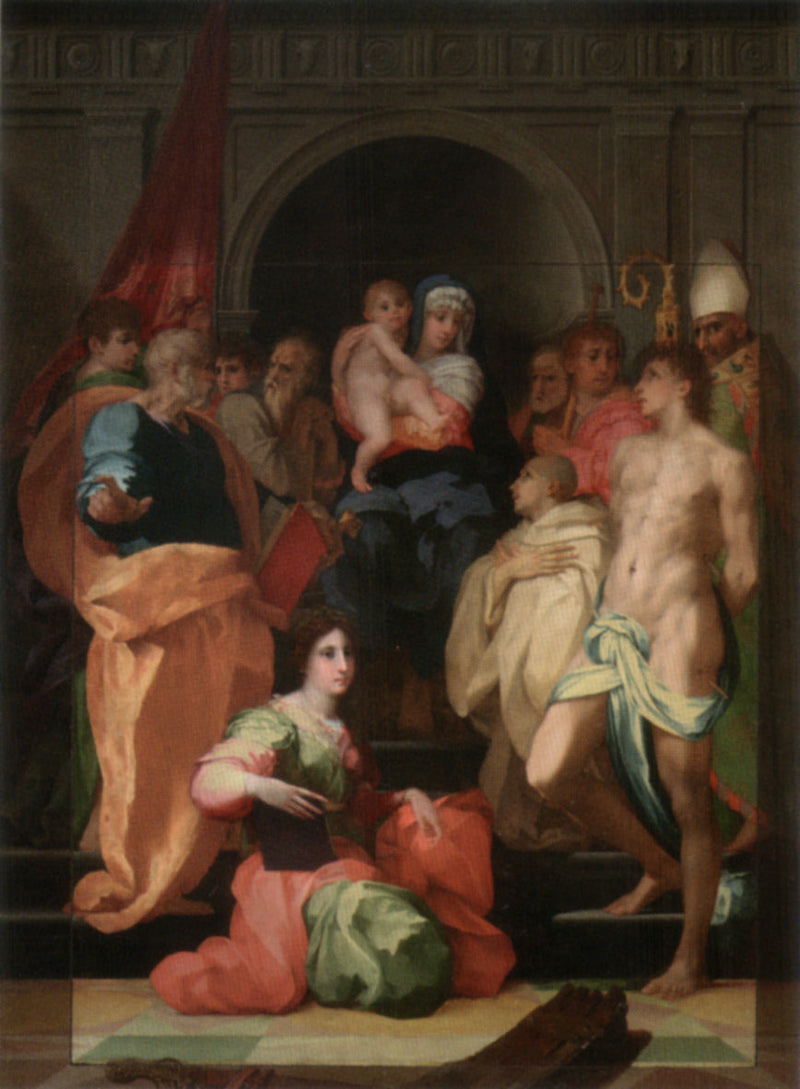 Heilige conversatie - Rosso Fiorentino