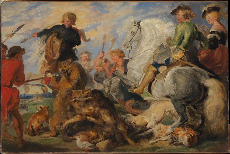 Kopie van « De jacht op de wolf en de vos » van Rubens - Edwin Henry Landseer

Source:
Copie d'après « La chasse au loup et au renard » de Rubens - Edwin Henry Landseer