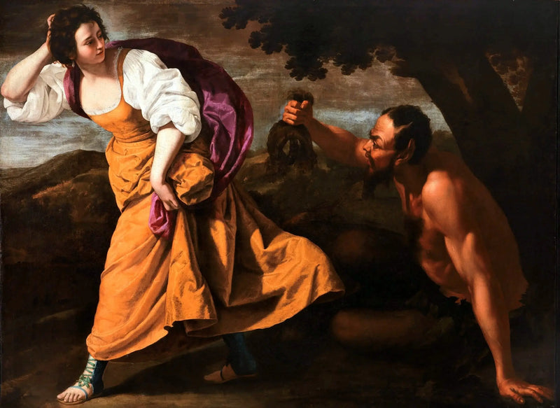 Corsica en de Satyr - Artemisia Gentileschi