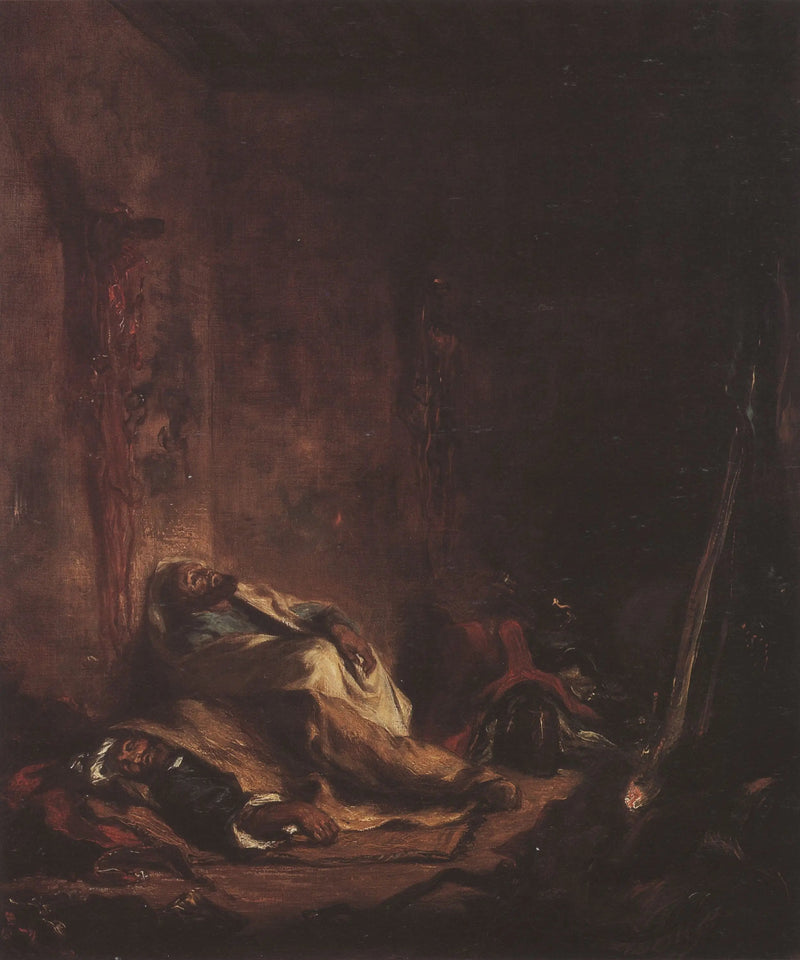 Wachthuis in Meknès - Eugène Delacroix