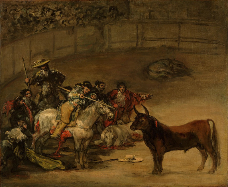 Corrida, Suerte de Varas - Francisco de Goya