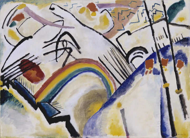 Kozakken - Vassily Kandinsky