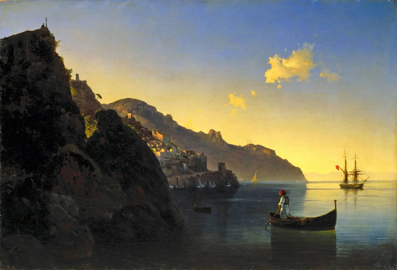 Amalfikust - Ivan Aïvazovski

Source:
Côte amalfitaine - Ivan Aïvazovski