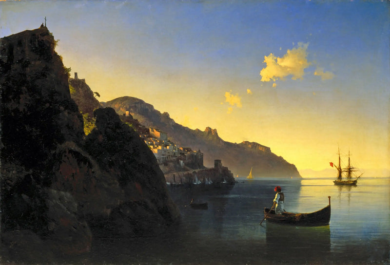 Amalfikust - Ivan Aïvazovski

Source:
Côte amalfitaine - Ivan Aïvazovski