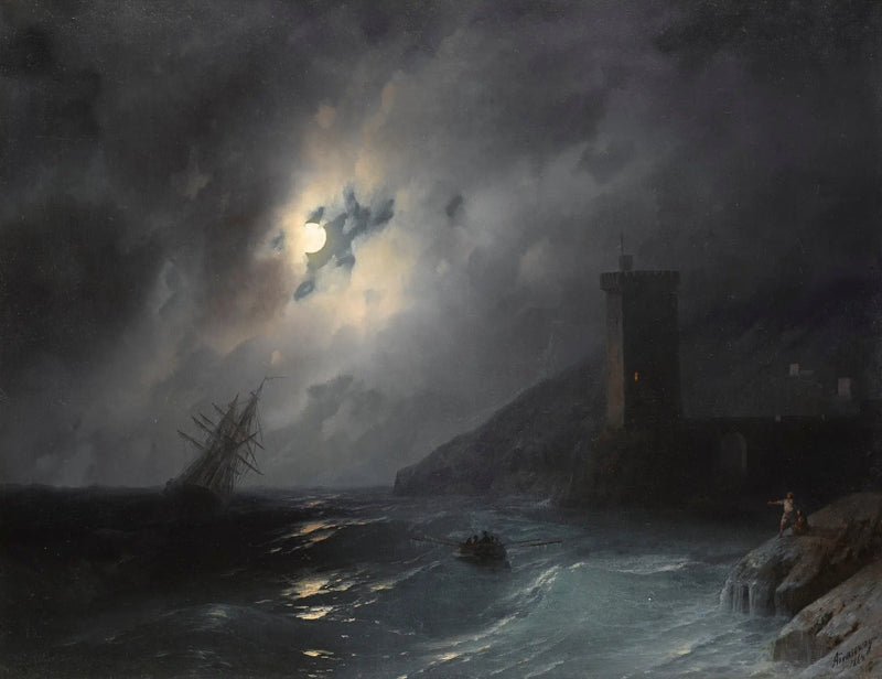 Lichtkust onder de maan - Ivan Aïvazovski

Source:
Côte au clair de lune - Ivan Aïvazovski