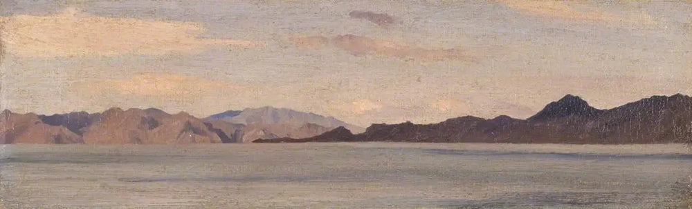 Côte de l’Asie Mineure vue de Rhodes - Frederic Leighton - Alpha Reproduction