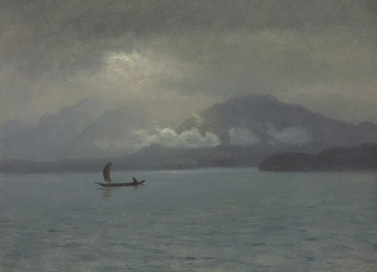 Côte Nord-Ouest - Albert Bierstadt - Alpha Reproduction