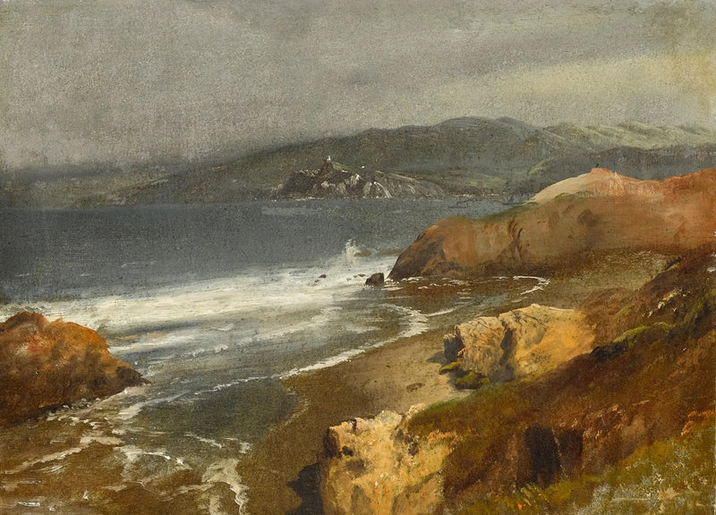 Pacifische Kust, Californië of uitzicht op de vuurtoren van Point Bonita - Albert Bierstadt

Source:
Côte Pacifique, Californie ou vue vers le phare de Point Bonita - Albert Bierstadt
