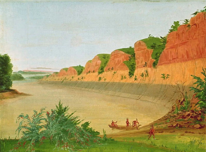 Zuidkant van het Buffalo-eiland, met Buffalo-baaitjes op de voorgrond - George Catlin

Source:
Côté sud de l'île Buffalo, montrant des baies de Buffalo au premier plan - George Catlin