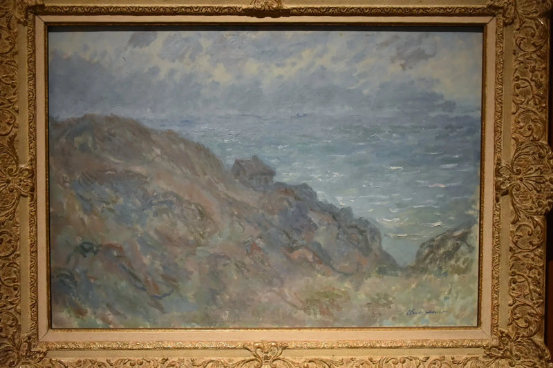 Cottage op de kliffen nabij Varengeville - Claude Monet