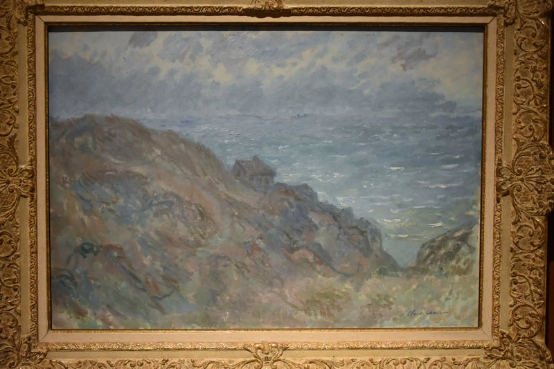 Cottage op de kliffen nabij Varengeville - Claude Monet