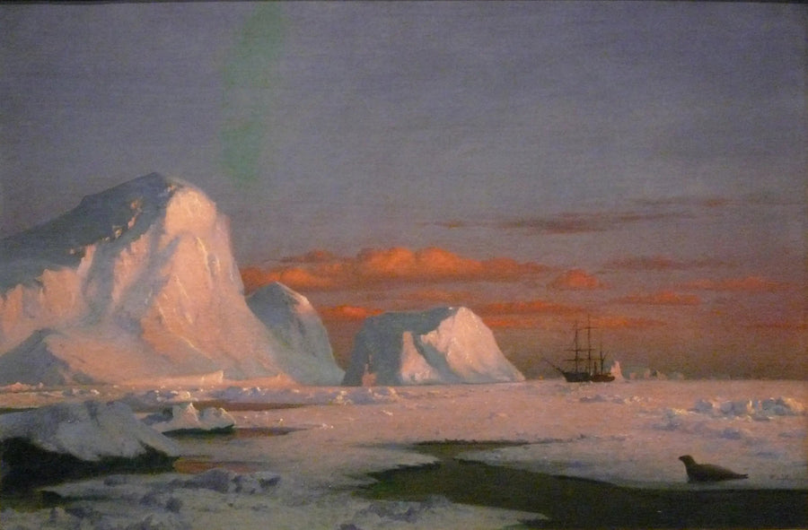Noordpool zonsondergang - William Bradford

Source:
Coucher de soleil arctique - William Bradford