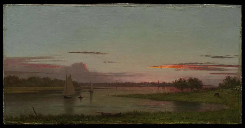 Zonsondergang, Black Rock, Connecticut - Martin Johnson Heade

Source:
Coucher de soleil, Black Rock, Connecticut - Martin Johnson Heade
