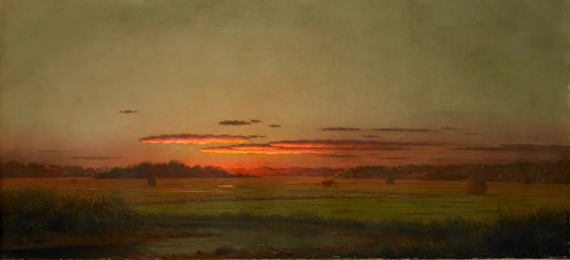Zonsondergang, hooibult in de verte - Martin Johnson Heade

Source:
Coucher de soleil, chariot à foin au loin - Martin Johnson Heade