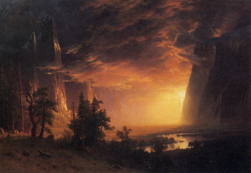 Zonsondergang in de Yosemite-vallei - Albert Bierstadt

Source:
Coucher de soleil dans la vallée de Yosemite - Albert Bierstadt