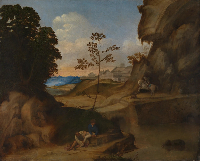 Zonsondergang - Giorgione