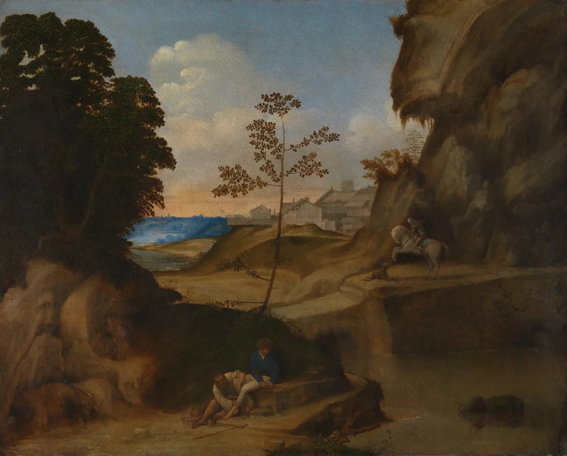 Zonsondergang - Giorgione