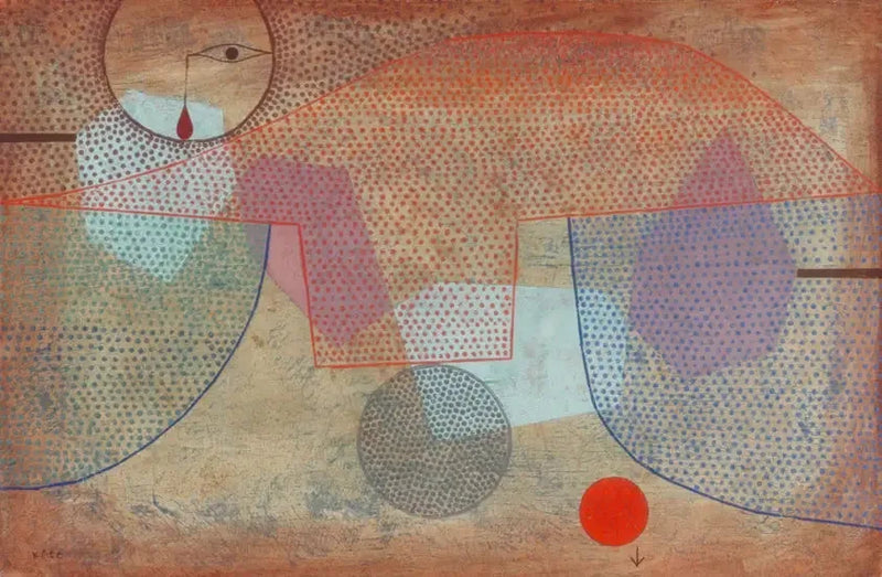 Zonsondergang - Paul Klee