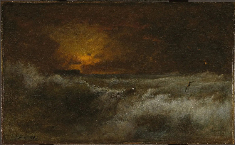 Zonsondergang boven de zee - George Inness

Source:
Coucher de soleil sur la mer - George Inness