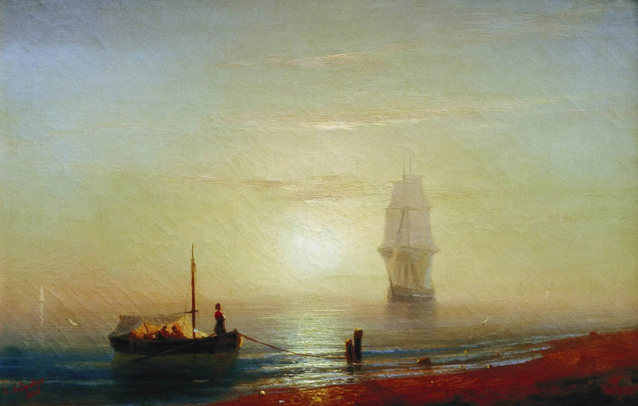 Zonsondergang boven de zee - Ivan Aïvazovski

Source:
Coucher de soleil sur la mer - Ivan Aïvazovski