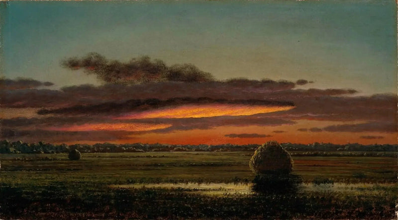 Zonsondergang boven de moerassen - Martin Johnson Heade

Source:
Coucher de soleil sur les marais - Martin Johnson Heade