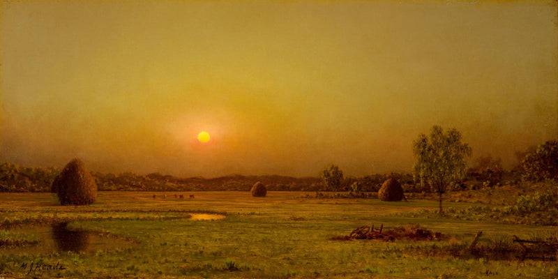 Zonsondergang boven de moerassen, Newburyport, Massachusetts - Martin Johnson Heade

Source:
Coucher de soleil sur les marais, Newburyport, Massachusetts - Martin Johnson Heade