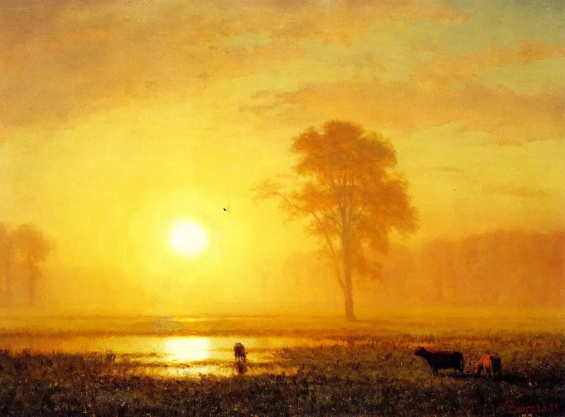 Zonsondergang boven de vlaktes - Albert Bierstadt

Source:
Coucher de soleil sur les plaines - Albert Bierstadt