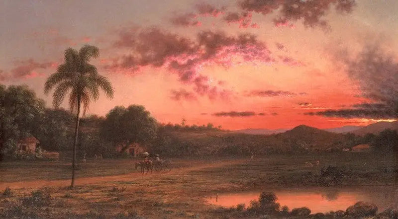 Zonsondergang: een scène in Brazilië - Martin Johnson Heade

Source:
Coucher de soleil : une scène au Brésil - Martin Johnson Heade