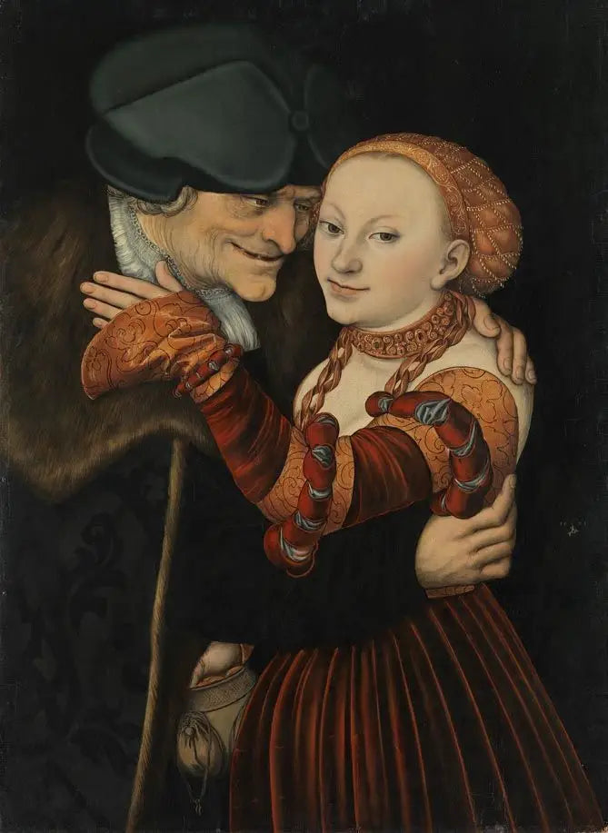 Onverenigbaar paar - Lucas Cranach de Oudere