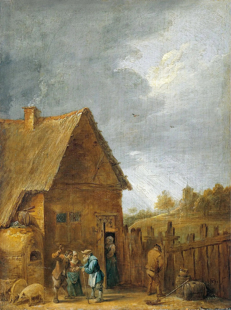 Binnenhof van een boerenhuis - David Teniers de Jonge

Source:
Cour d'une maison paysanne - David Teniers le Jeune