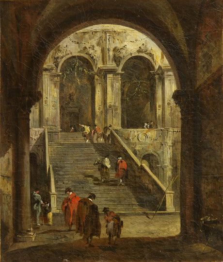 Cour - Francesco Guardi - Alpha Reproduction