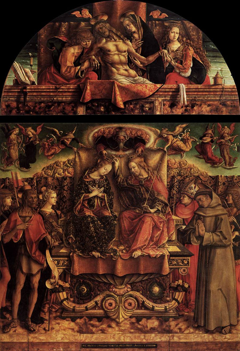 Kroon van de Maagd - Carlo Crivelli