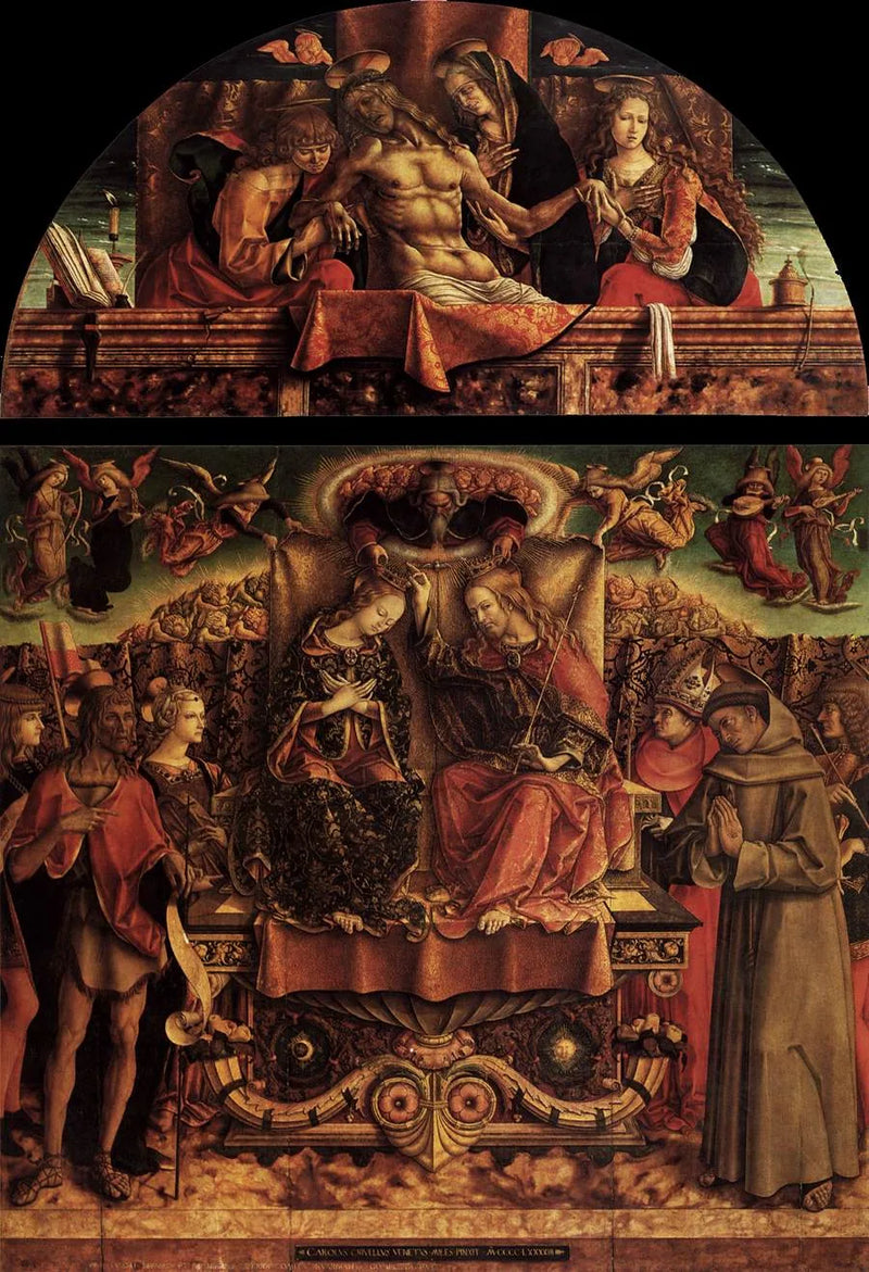 Kroon van de Maagd - Carlo Crivelli