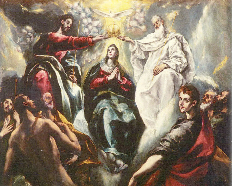 Kroon van de Maagd Maria - El Greco
