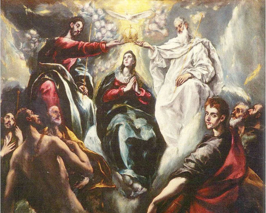 Kroon van de Maagd Maria - El Greco