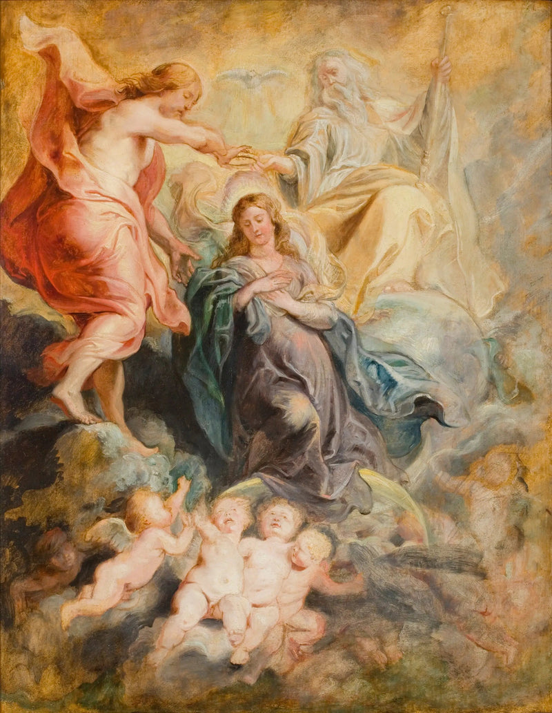 Kruisiging van de Maagd - Peter Paul Rubens