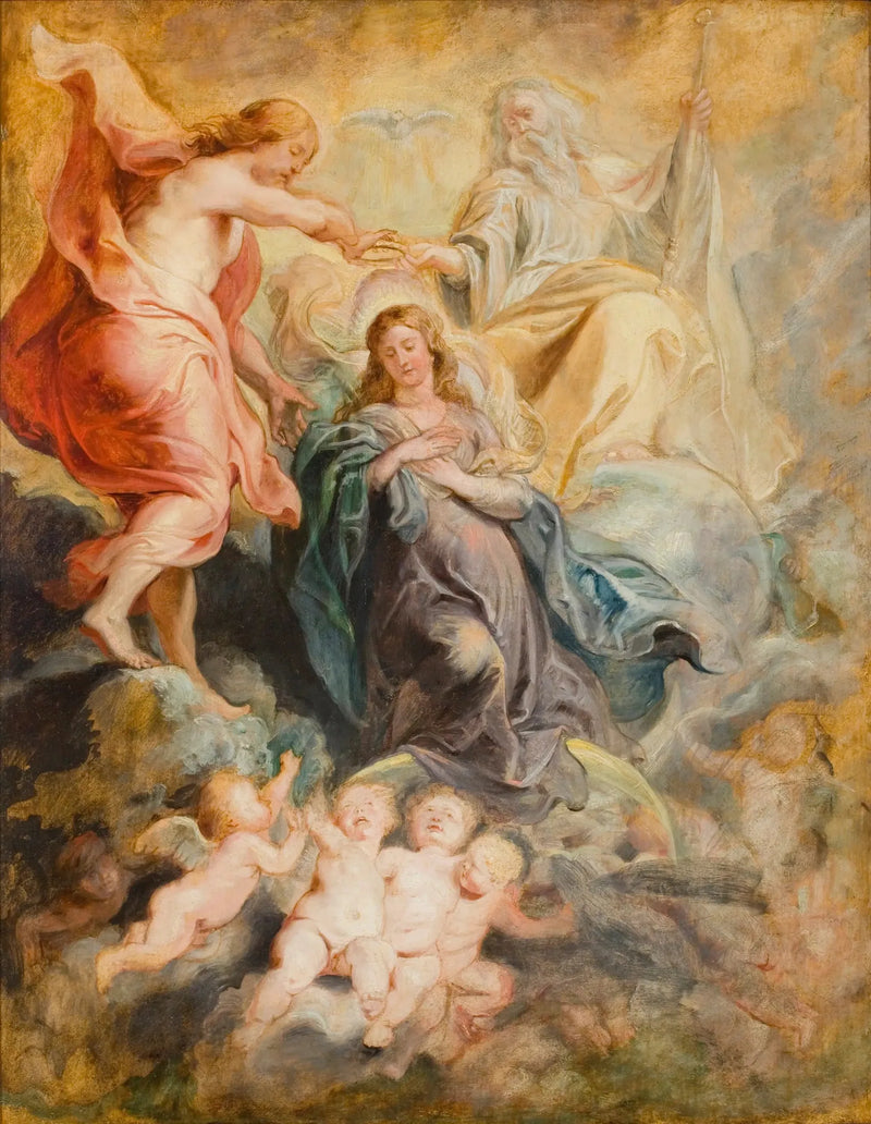 Kruisiging van de Maagd - Peter Paul Rubens