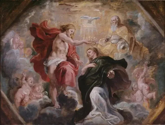 Kruisiging van de Maagd - Peter Paul Rubens