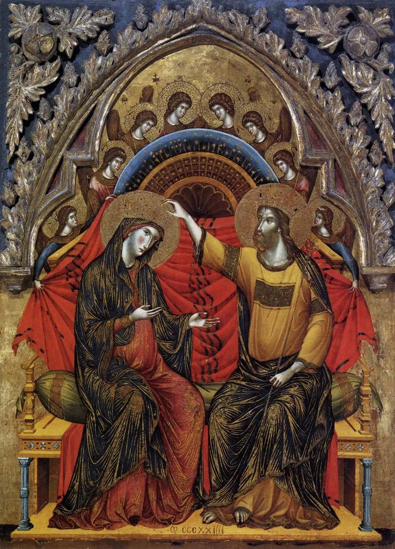 Kroon van Maria - Paolo Veneziano