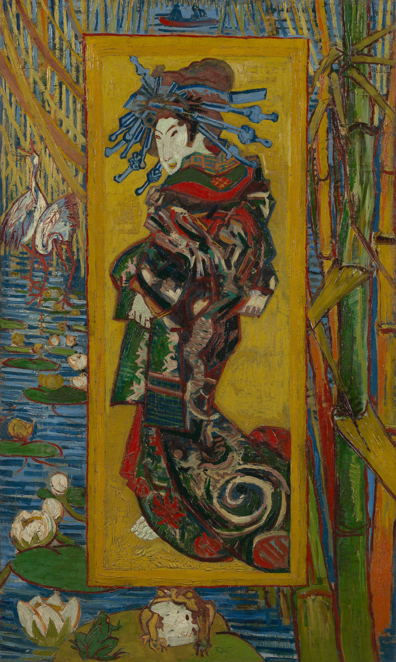 De courtisane (naar Eisen) - Vincent van Gogh