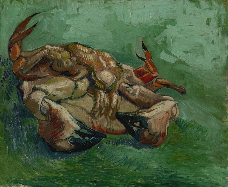 Krab, op de rug liggend - Vincent van Gogh