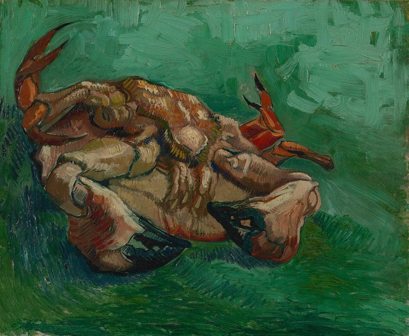 Krab, op de rug liggend - Vincent van Gogh