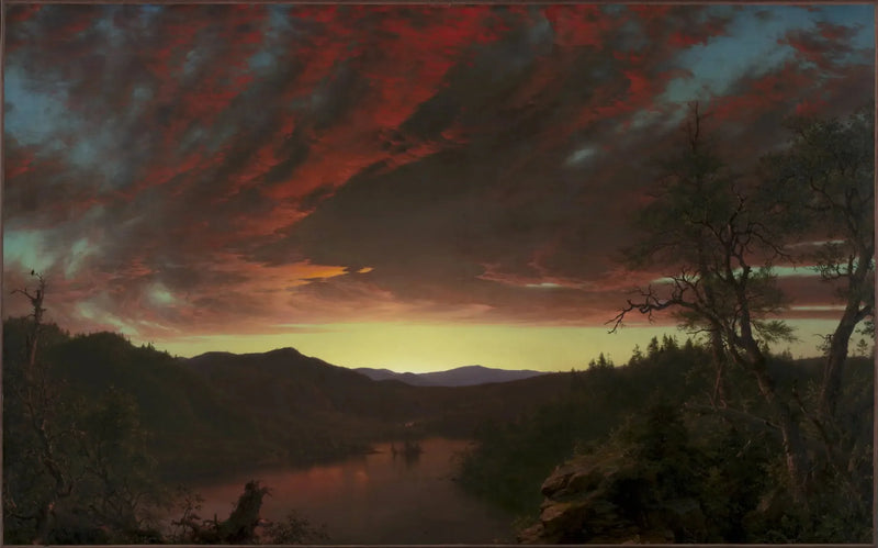 Schemering in de ongerepte natuur - Frederic Edwin Church

Source:
Crépuscule dans la nature sauvage - Frederic Edwin Church