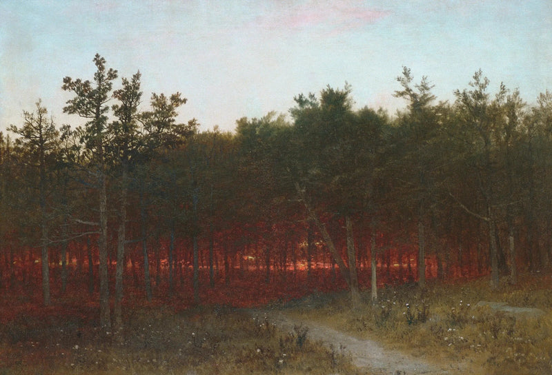 Schemering in de cederbomen in Darien, Connecticut - John Frederick Kensett

Source:
Crépuscule dans les cèdres à Darien, Connecticut - John Frederick Kensett