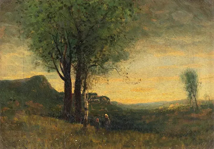 Schemering - Jean-Baptiste Camille Corot