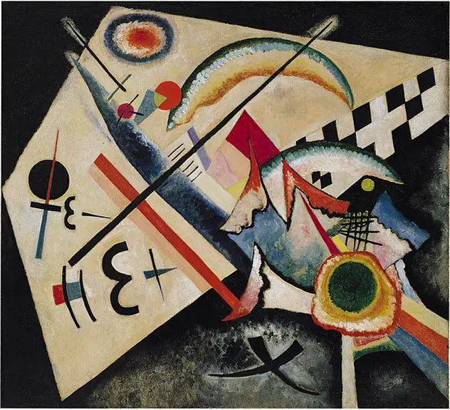 Witte kruis - Vassily Kandinsky