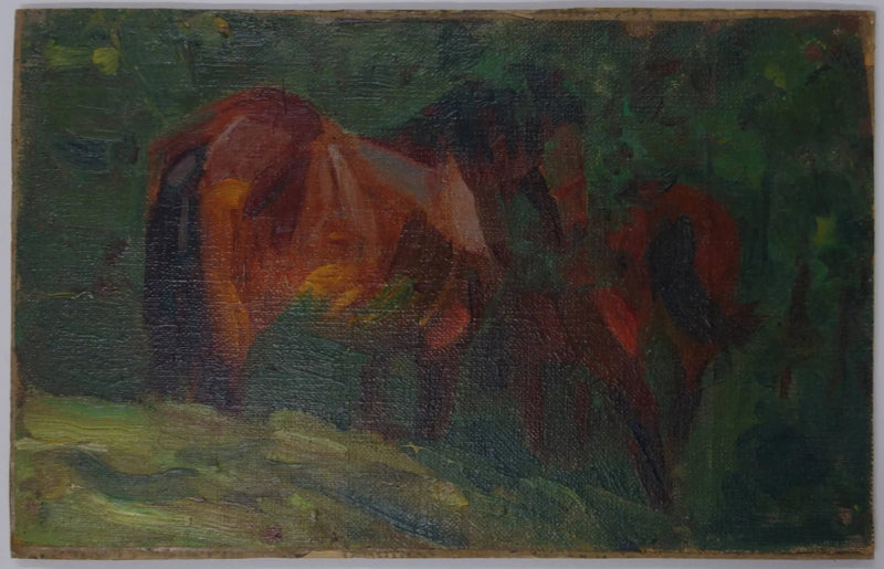 Paardenschets II - Franz Marc