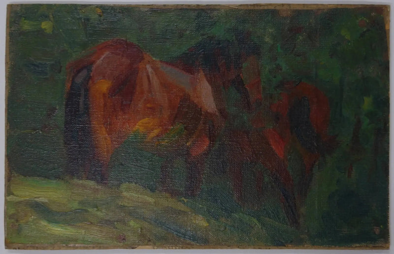 Paardenschets II - Franz Marc