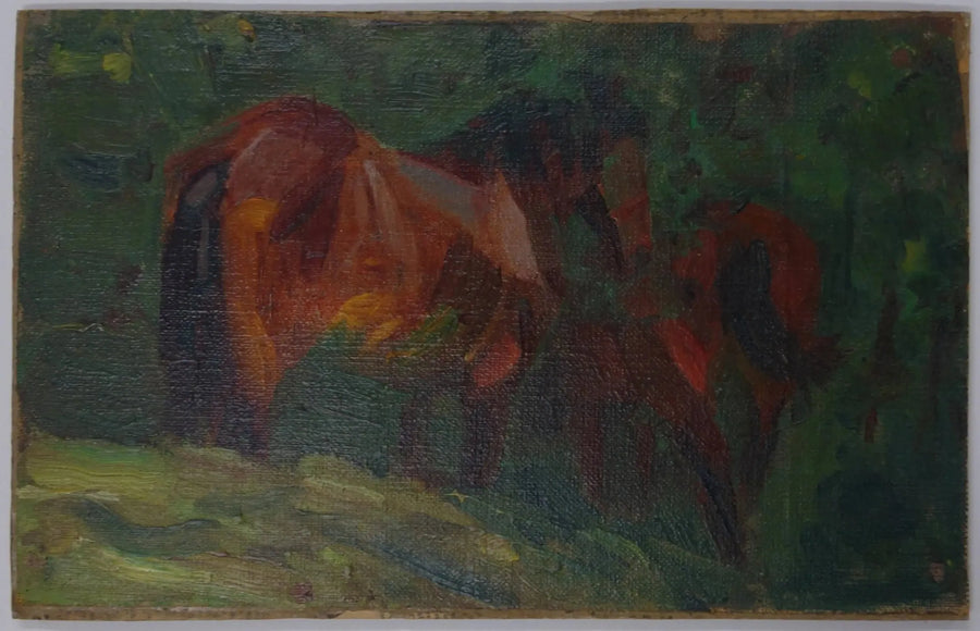 Paardenschets II - Franz Marc